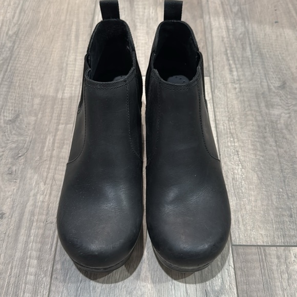 Dansko Black Oiled Leather Frankie Boot. Size 39 - Picture 2 of 9